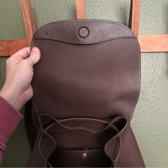 Coach Crosby Backpack Maple Large - Picture 13 of 15